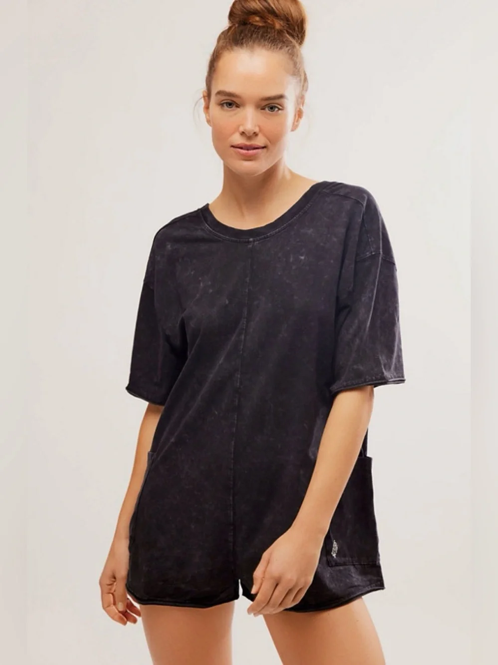 Free People Hot Shot Tee Romper